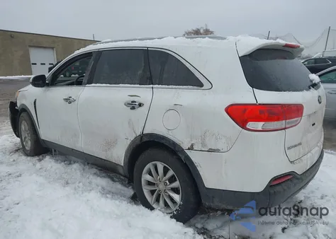 2017 Kia Sorento 2.4L Lx from USA, damaged, VIN 5XYPG4A35HG283995